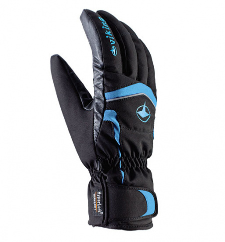Męskie rękawice narciarskie Rocket black-blue Viking