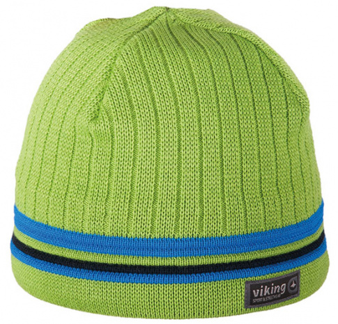 Outdoorowa czapka na zimę Windstopper 8627 green Viking
