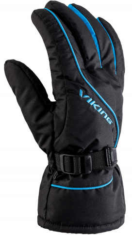 Męskie rękawice narciarskie Devon black-blue Viking