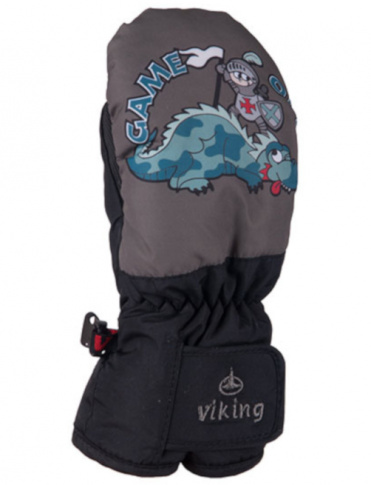 Rękawiczki z jednym palcem Mike Viking szare