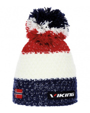 Sportowa czapka zimowa Cornet naszywka Norwegia Viking