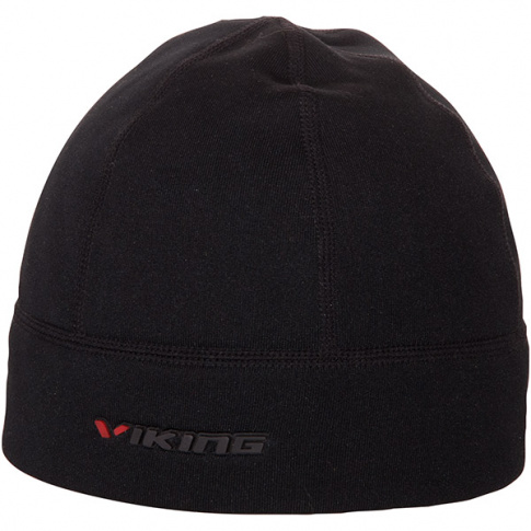 Zimowa czapka polarowa sportowa Nepal black Viking