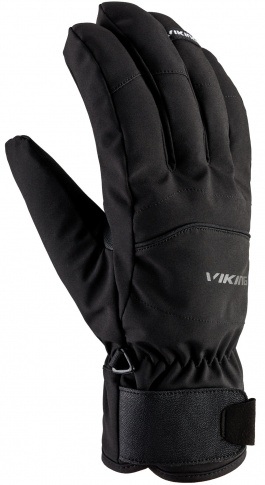 Męskie rękawice narciarskie Solven czarne Viking