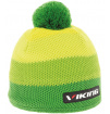 Zimowa czapka sportowa Flip zielono-żółta Viking