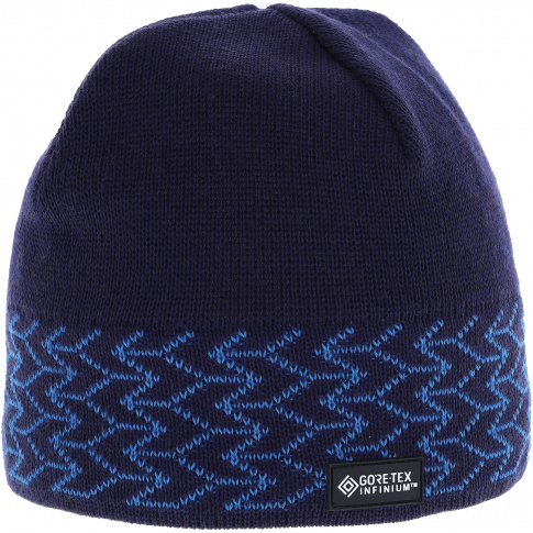 Zimowa czapka sportowa Bromo GTX Windstopper granatowo-niebieska Viking