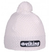 Zimowa czapka dziecięca Berbek biała Viking