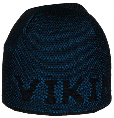Ciepła czapka miejska Outlast 2139 czarno-niebieska Viking