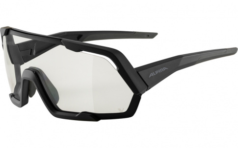 Okulary sportowe Rocket V szkło clear 0-3 black matt Alpina