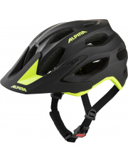 Kask rowerowy Carapax 2.0 black/neon yellow matt Alpina 