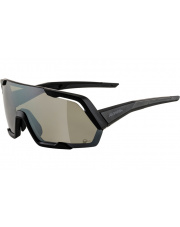 Okulary sportowe Rocket Q-Lite szkło silver mirror 3 black matt Alpina