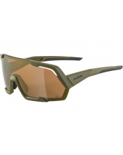 Okulary sportowe Rocket Q-Lite szkło bronce mirror 3 olive matt Alpina