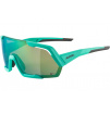 Okulary sportowe Rocket Q-Lite szkło green mirror 3 turquoise matt Alpina