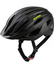 Kask rowerowy Parana black/neon yellow matt Alpina