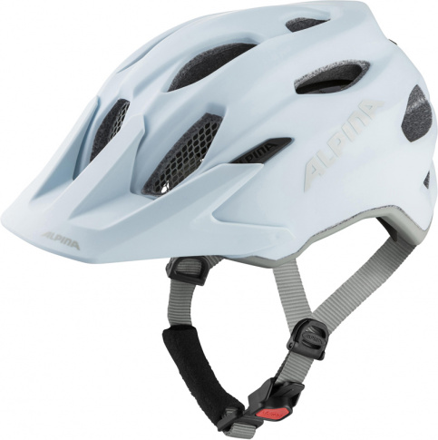 Kask rowerowy juniorski Carapax Junior dove blue/grey matt Alpina