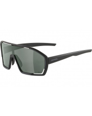 Okulary sportowe Bonfire Q-Lite szkło silver mirror 3 black matt Alpina