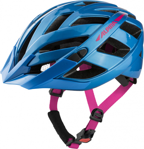Uniwersalny kask rowerowy Panoma 2.0 true blue/pink gloss Alpina