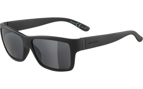 Okulary sportowe Kacey szkło black mirror 3 all black matt/blue Alpina