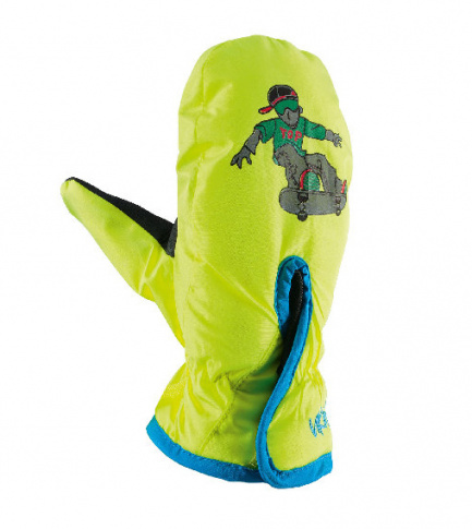 Dziecięce rękawiczki zimowe jednopalczaste Skater green Viking
