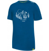 Męska koszulka z włókna bambusowego Lenta niebieska Viking