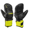 Rękawice narciarskie juniorskie Worldcup Race Flex S Junior Mitt black-lemon LEKI