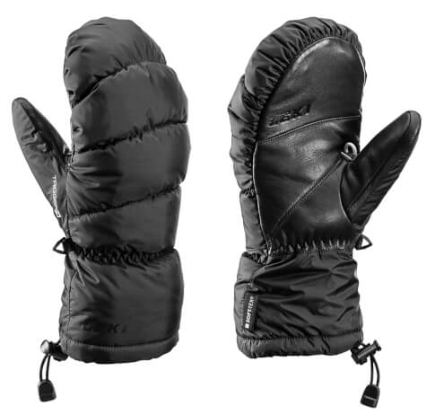 Damskie rękawice narciarskie Glace 3D Women Mitt czarne LEKI