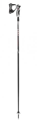 Kijki narciarskie z miejscem na napój Hot Shot S 130 cm silver LEKI
