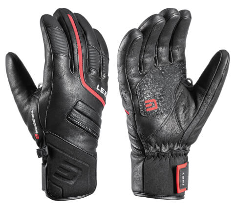 Rękawice narciarskie Phoenix 3D black-red LEKI