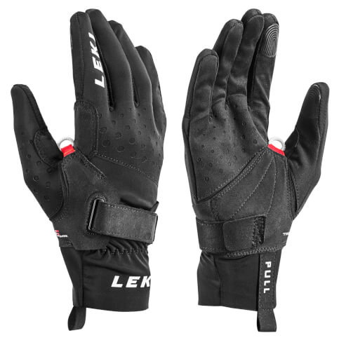 Rękawiczki narciarskie biegowe Nordic Race Shark black LEKI