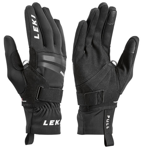 Rękawiczki narciarskie biegowe Nordic Slope Shark black LEKI