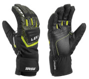Rękawice narciarskie juniorskie Worldcup S Junior black/lemon LEKI