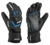 Juniorskie rękawice narciarskie Griffin S Junior black/cyan LEKI