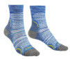 Damskie skarpety trekkingowe Hike Ultra Light Merino Performance Crew blue Bridgedale