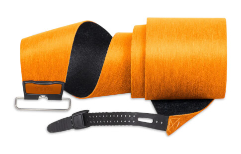 Foki skiturowe Alpinist Multifit Mohair 130 mm 163 - 169 cm orange Kohla