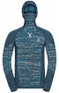 Męska koszulka z kominiarką Blackcomb ECO long sleeve niebieska Odlo