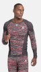 Męska koszulka termoaktywna Blackcomb ECO long sleeve pomarańczowa Odlo