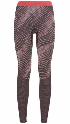 Damskie legginsy Bottom long Blackcomb ECO siesta Odlo
