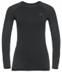 Damska bluzka termoaktywna Performance Warm ECO long sleeve black Odlo