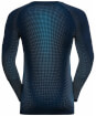 Męska bluzka termoaktywna Performance Warm ECO long sleeve szafirowa Odlo