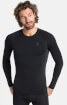 Męska bluzka termoaktywna Performance Warm ECO long sleeve czarna Odlo