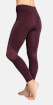 Damskie legginsy termoaktywne Performance Warm Eco Bottom long bordowe Odlo
