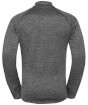 Męska bluza trekkingowa FLI Midlayer 1/2 zip dark grey Odlo