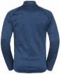 Męska bluza trekkingowa FLI Midlayer 1/2 zip estate blue Odlo