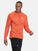 Męska bluza trekkingowa FLI Midlayer 1/2 zip orange Odlo