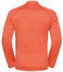 Męska bluza trekkingowa FLI Midlayer 1/2 zip orange Odlo