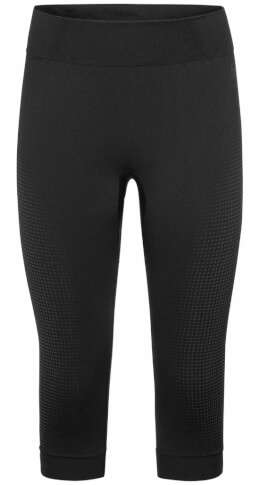 Damskie legginsy termoaktywne Performance Warm Eco Bottom 3/4 black Odlo