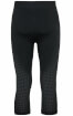 Męskie legginsy termoaktywne Performance Warm Eco Bottom 3/4 szare Odlo