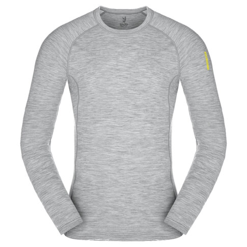 Bluzka termoaktywna Bjorn Merino Tshirt LS Zajo Glacier Gray