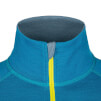 Bluza termoaktywna męska Bergen Merino Zip Top LS Zajo Teal