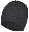 Wełniana czapka Hals Typo Merino Beanie black Zajo