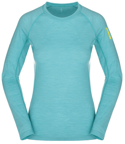 Bluzka termoaktywna Elsa Merino W T-shirt LS Zajo Dusty Turquoise